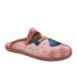 Adam's 624-23641 Salmon Γυναικείες Παντόφλες