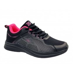 Zak-BC SD14045 Black-Fuxia Γυναικεία Sneakers