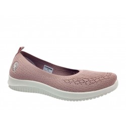 Canguro CA1215 Pink Πάνινα Γυναικεία Loafers