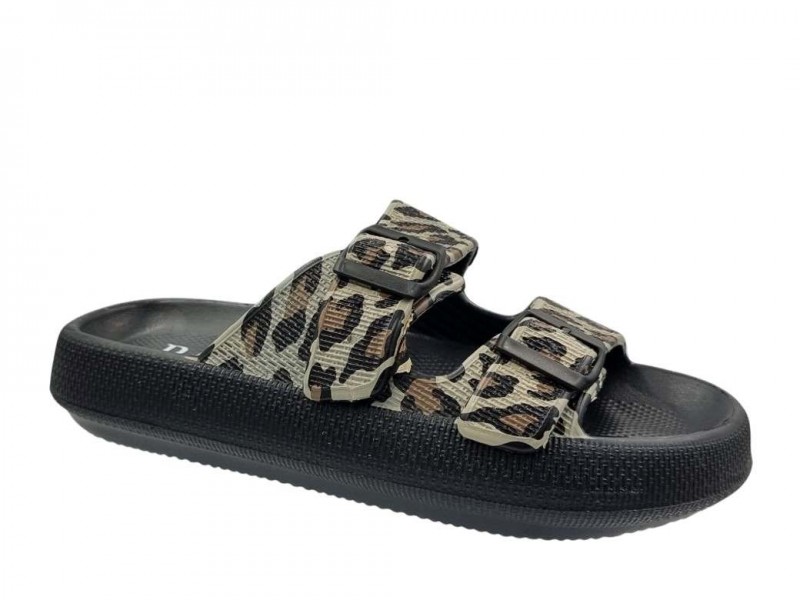 B-Soft | Animal Print Σαγιονάρες |Papoutsomania.gr