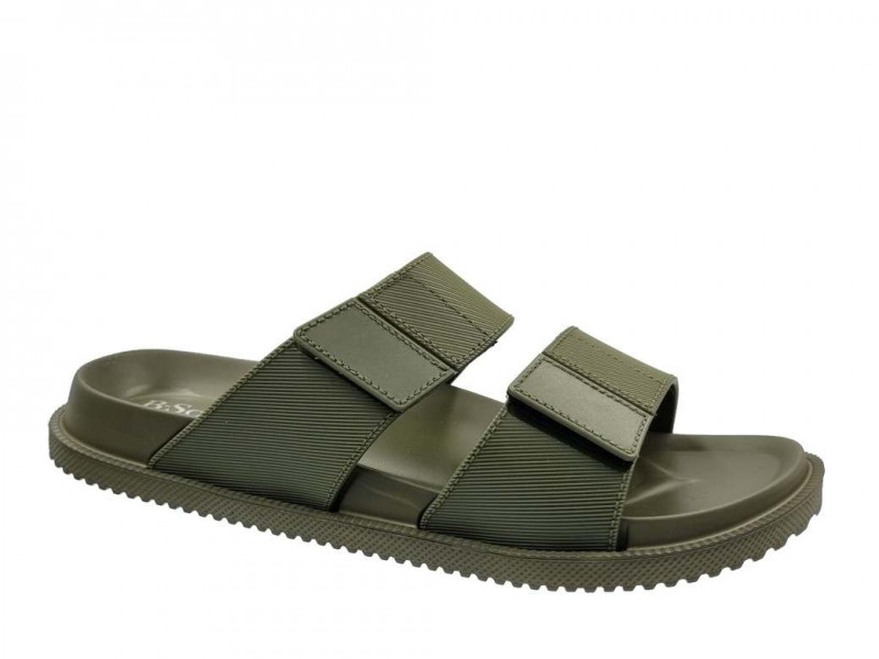 B-soft 52067 Olive Ανδρικές Σαγιονάρες |Papoutsomania.gr