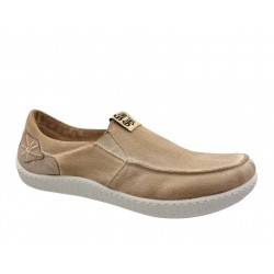 Sunni Sabbi 007 Cuero Πάνινα Ανδρικά Loafers