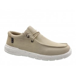 Twist 150W-20 Beige Πάνινα Ανδρικά Loafers