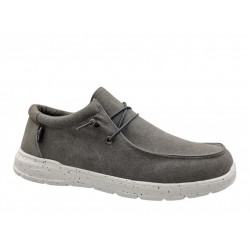 Twist 150W-20 Grey Πάνινα Ανδρικά Loafers