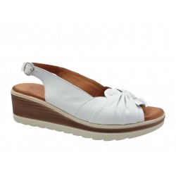 Pace Comfort 16428 White Γυναικεία Πέδιλα - Πλατφόρμες