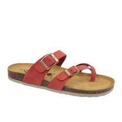 Plakton 181032 Coral Nubuck  Δερμάτινα Γυναικεία Σανδάλια