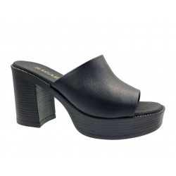 Ragazza 0920 | Δερμάτινα Mules | papoutsomania.gr