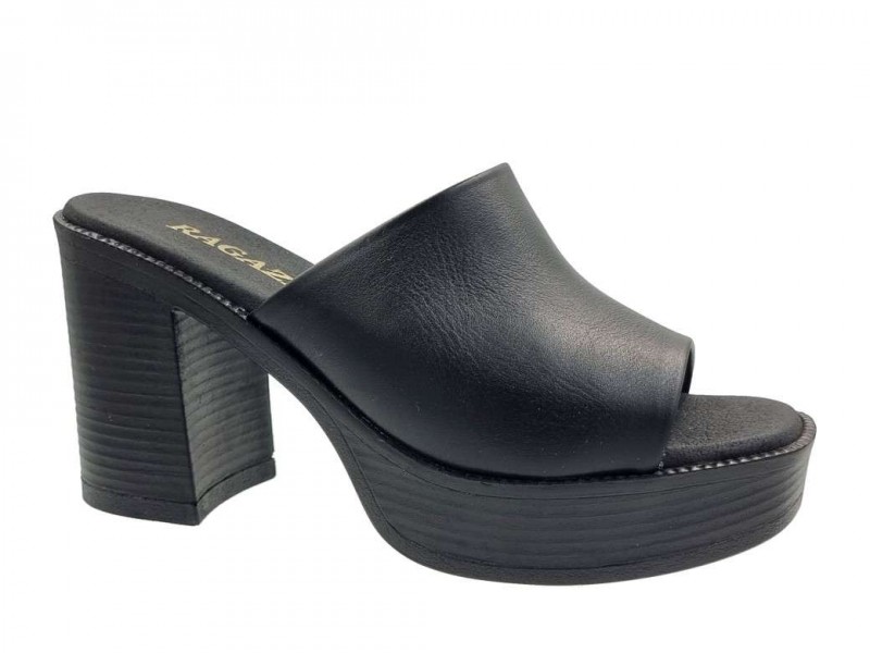 Ragazza 0920 | Δερμάτινα Mules | papoutsomania.gr