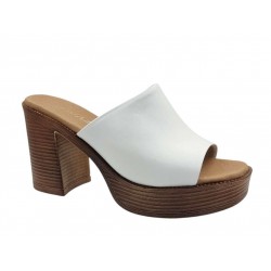 Ragazza 0920 | Δερμάτινα Mules | papoutsomania.gr