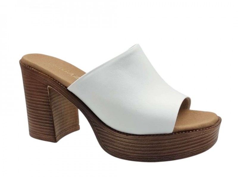 Ragazza 0920 | Δερμάτινα Mules | papoutsomania.gr