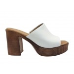 Ragazza 0920 | Δερμάτινα Mules | papoutsomania.gr