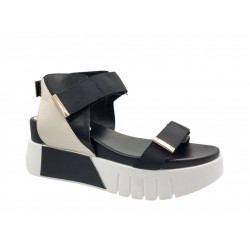 Zak SD-78038 Black Πλατφόρμες - Πέδιλα