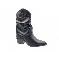 Adam's 829-25553 Black Γυναικεία Μποτάκια