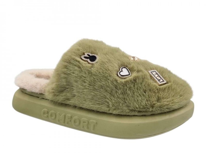 Adam's Γυναικεία Slippers Pins | Papoutsomania,gr