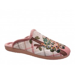 Adam's 624-24607 Salmon Γυναικείες Παντόφλες