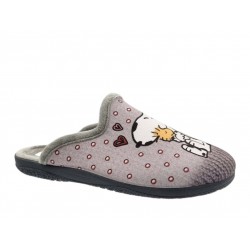 Adam's 624-25619 Gris terpel Γυναικείες Παντόφλες