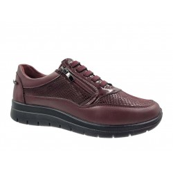 B-Soft 02/2574 Μπορντό Γυναικεία Παπούτσια - Sneakers