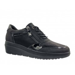 B-Soft 242/1122-08 Μαύρα Γυναικεία Παπούτσια - Sneakers