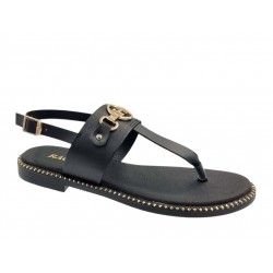 Ragazza 01070 Μαύρα Γυναικεία Σανδάλια