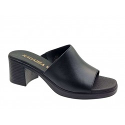 Ragazza 0965 Μαύρα Γυναικεια Mules