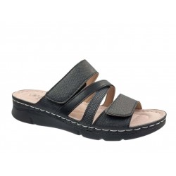 B-Soft 2611 Black Γυναικείες Παντόφλες 