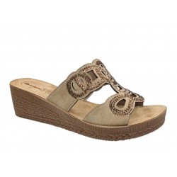 INBLU GOAL0200 Sand Γυναικείες Παντόφλες