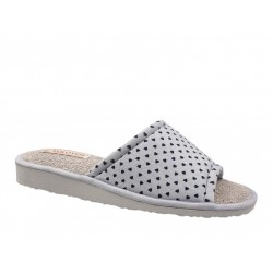 Kolovos 135-26 Γκρι Γυναικείες Παντόφλες 