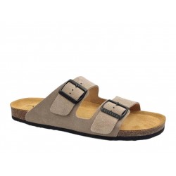 Plakton 175857 Afelpado Piedra 304 SA Δερμάτινα Ανδρικά Σανδάλια