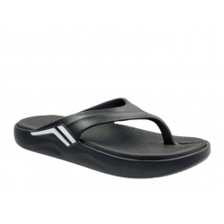 Zak - Luofu E6217-E01 Μαύρες Γυναικείες Σαγιονάρες