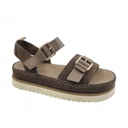 Zak SD-96001 Taupe Πλατφόρμες - Πέδιλα