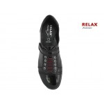Δερμάτινα Παπούτσια Relax anatomic 8306-03 Μαύρα Γυναικεία Μοκασίνια