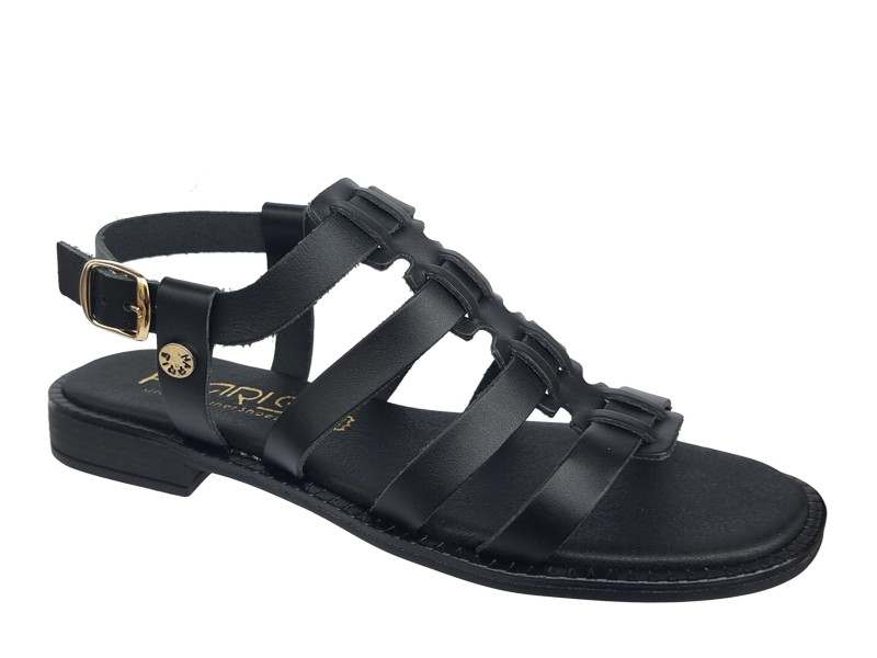 Harris 680-1084 Μαύρα Γυναικεία Σανδάλια - Πέδιλα
