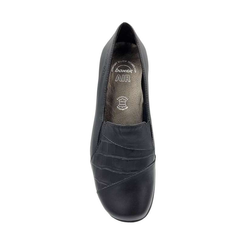 Boxer 52952 | 52973 15-011 Μαύρα Γυναικεία Μοκασίνια