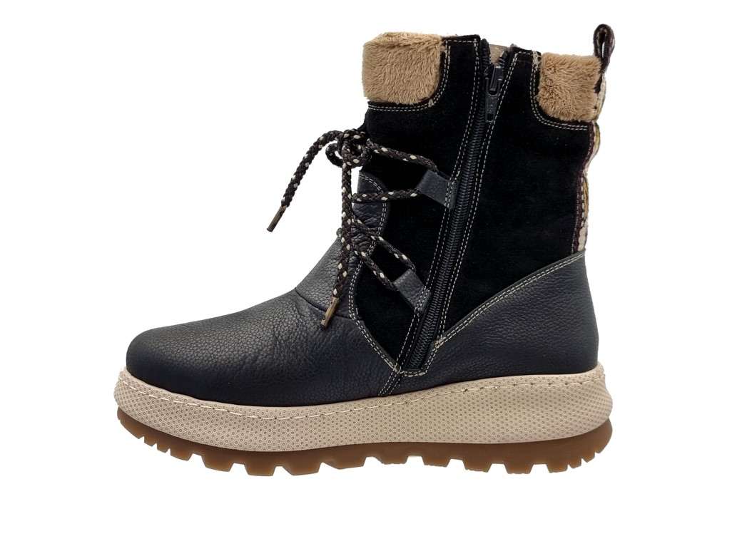 On Foot 35031 Μαύρα Γυναικεία Μποτάκια