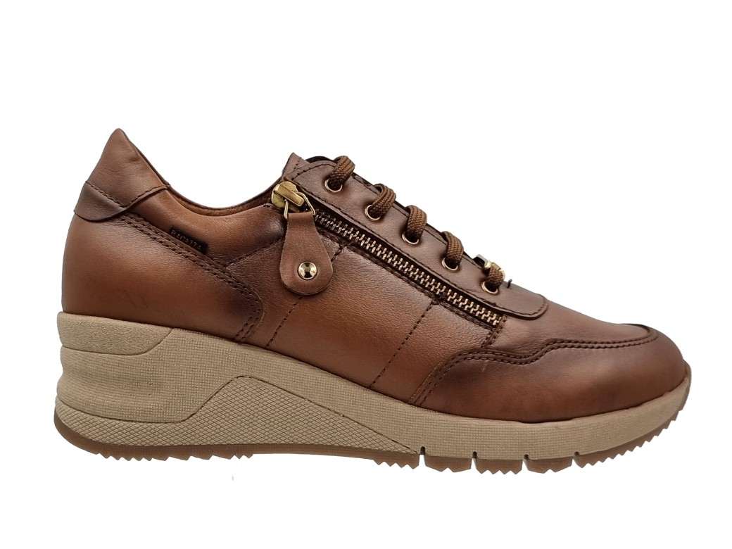 Ragazza 0322 Ταμπά Δερμάτινα Γυναικεία Sneakers