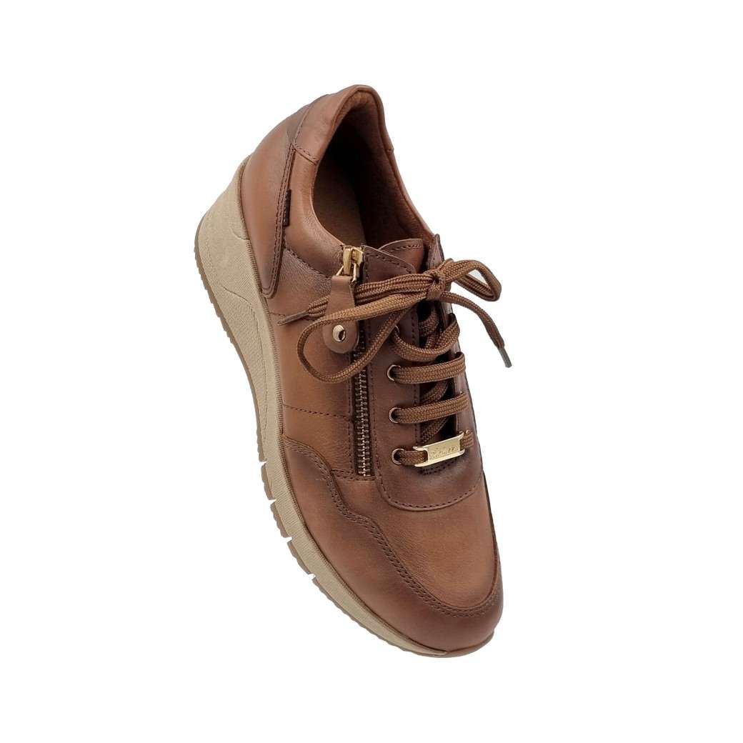 Ragazza 0322 Ταμπά Δερμάτινα Γυναικεία Sneakers