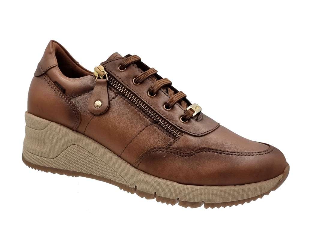 Ragazza 0322 Ταμπά Δερμάτινα Γυναικεία Sneakers