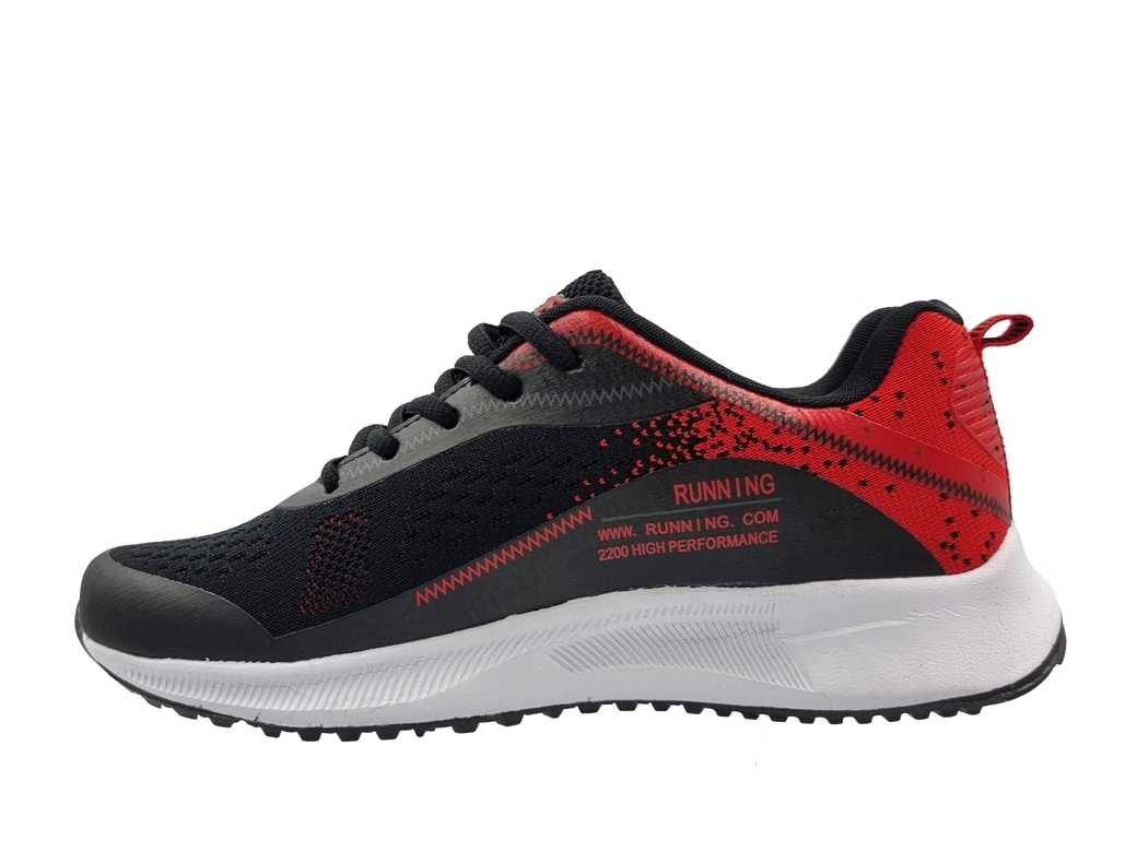 Zak-BC sd14029 Black-Red Γυναικεία Sneakers