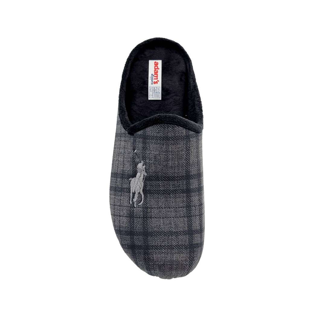 Adam's 758-23505 Γκρι Polo Ανδρικές Παντόφλες