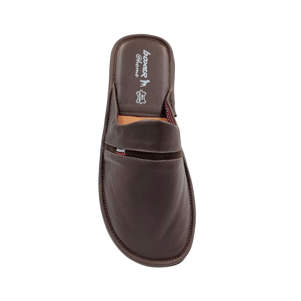Boxer 18044 10-014 Καφέ Ανδρικές Παντόφλες