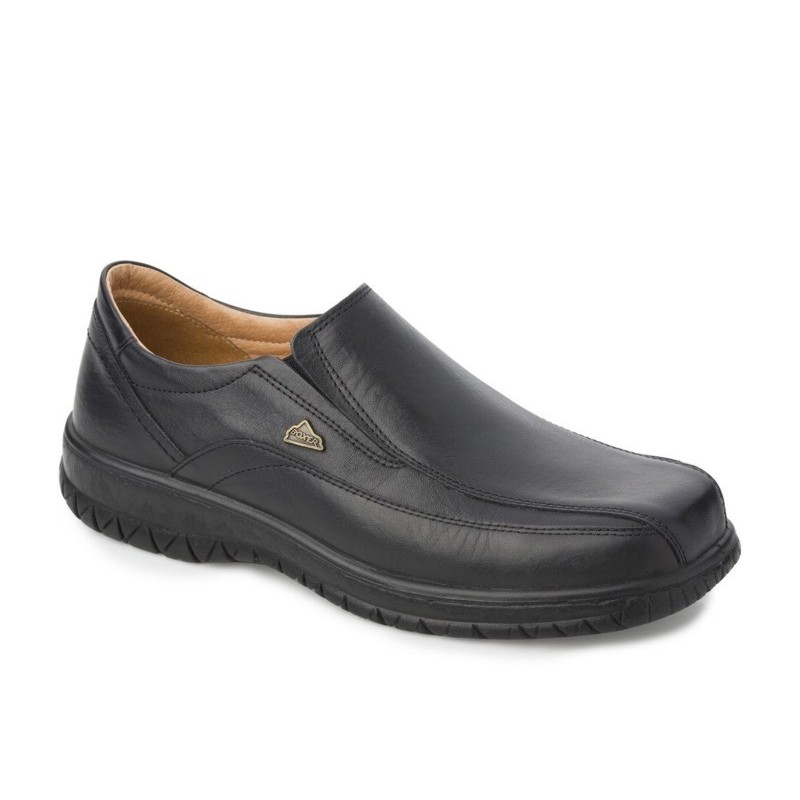 Boxer 14763 15-011 Μαύρα Ανδρικά Μοκασίνια