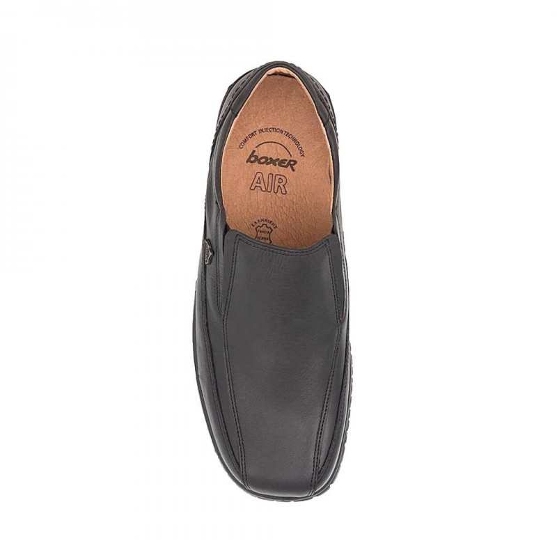 Boxer 14763 15-011 Μαύρα Ανδρικά Μοκασίνια