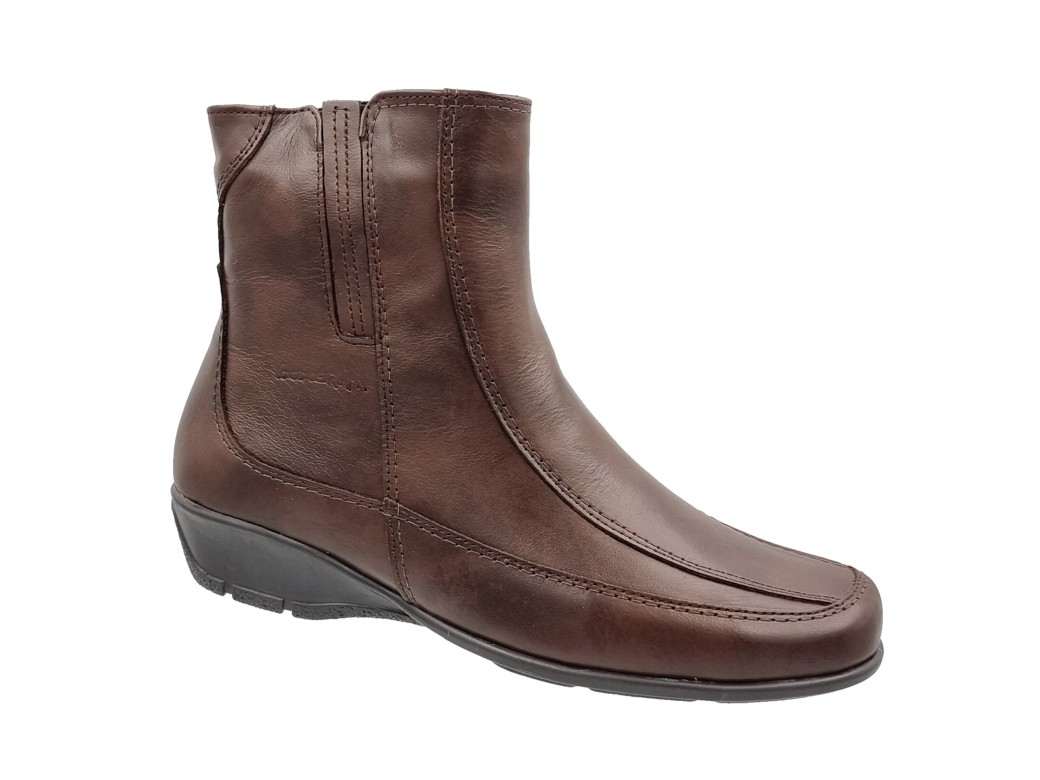 Boxer 52974 15-114 Καφέ Γυναικεία Μποτάκια