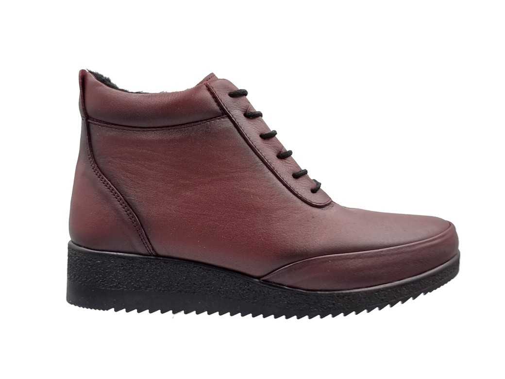 Pace Comfort 5630 Bordo Γυναικεία Μποτάκια