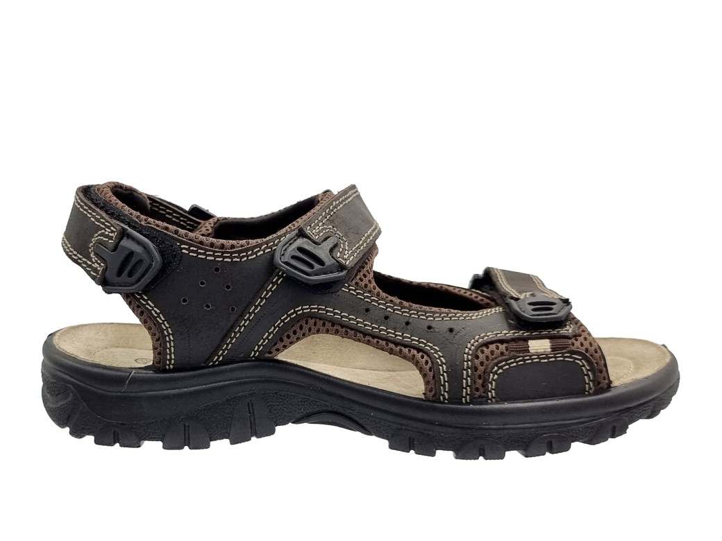 Adam's 450-24001 Καφέ Ανδρικά Πέδιλα