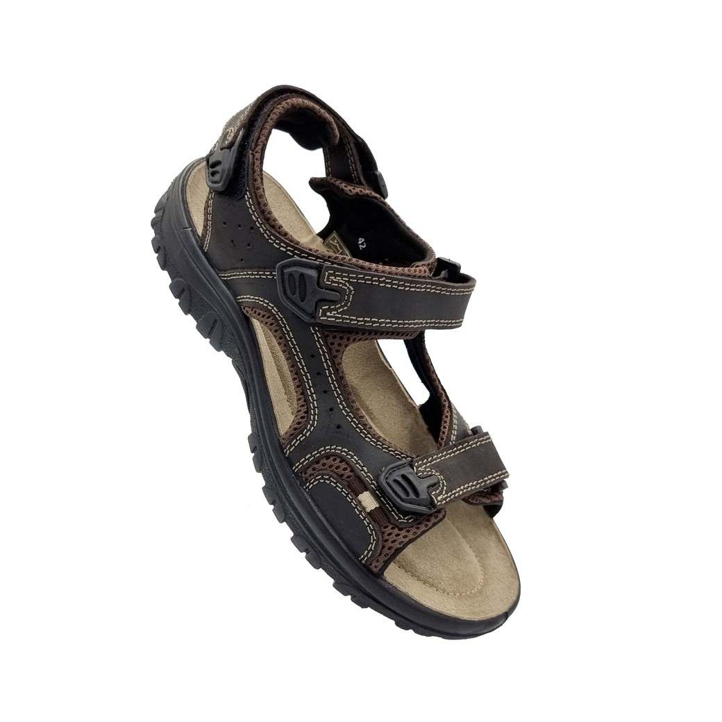 Adam's 450-24001 Καφέ Ανδρικά Πέδιλα