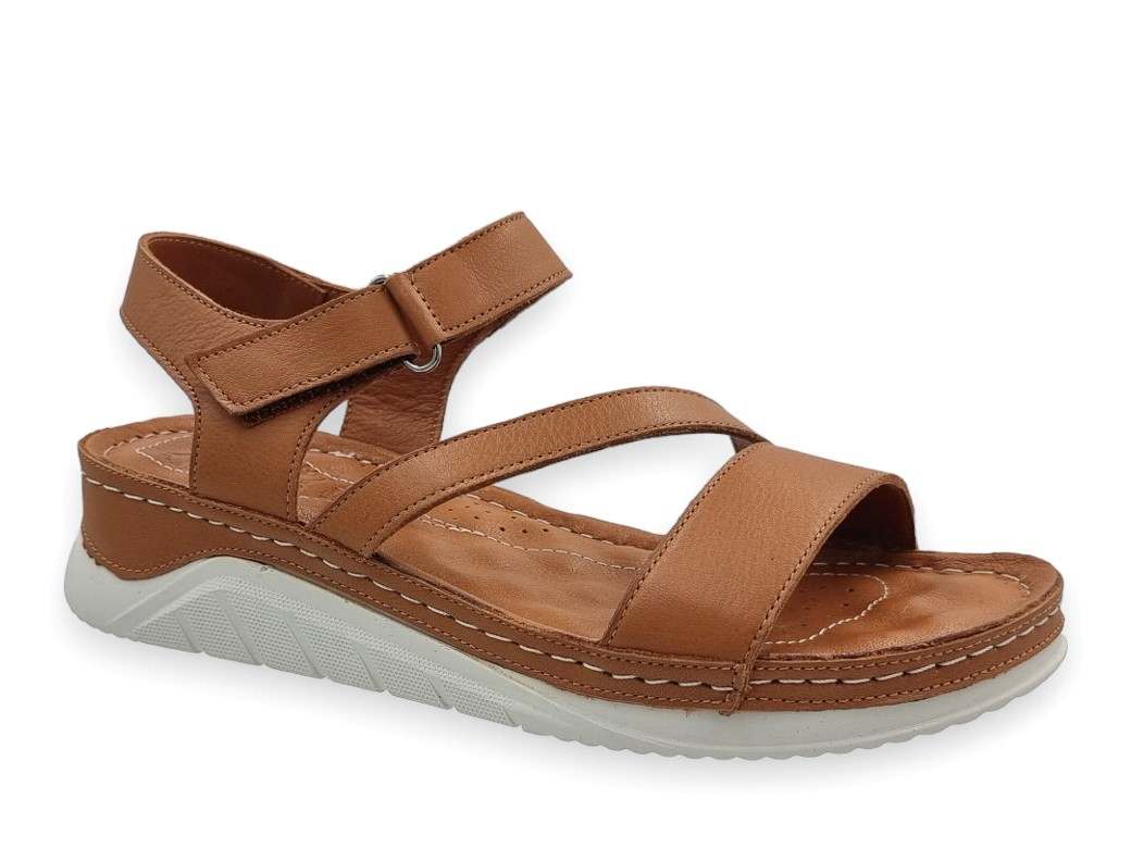 Boxer 98604 10-019 Ταμπά Δερμάτινα Γυναικεία Πέδιλα