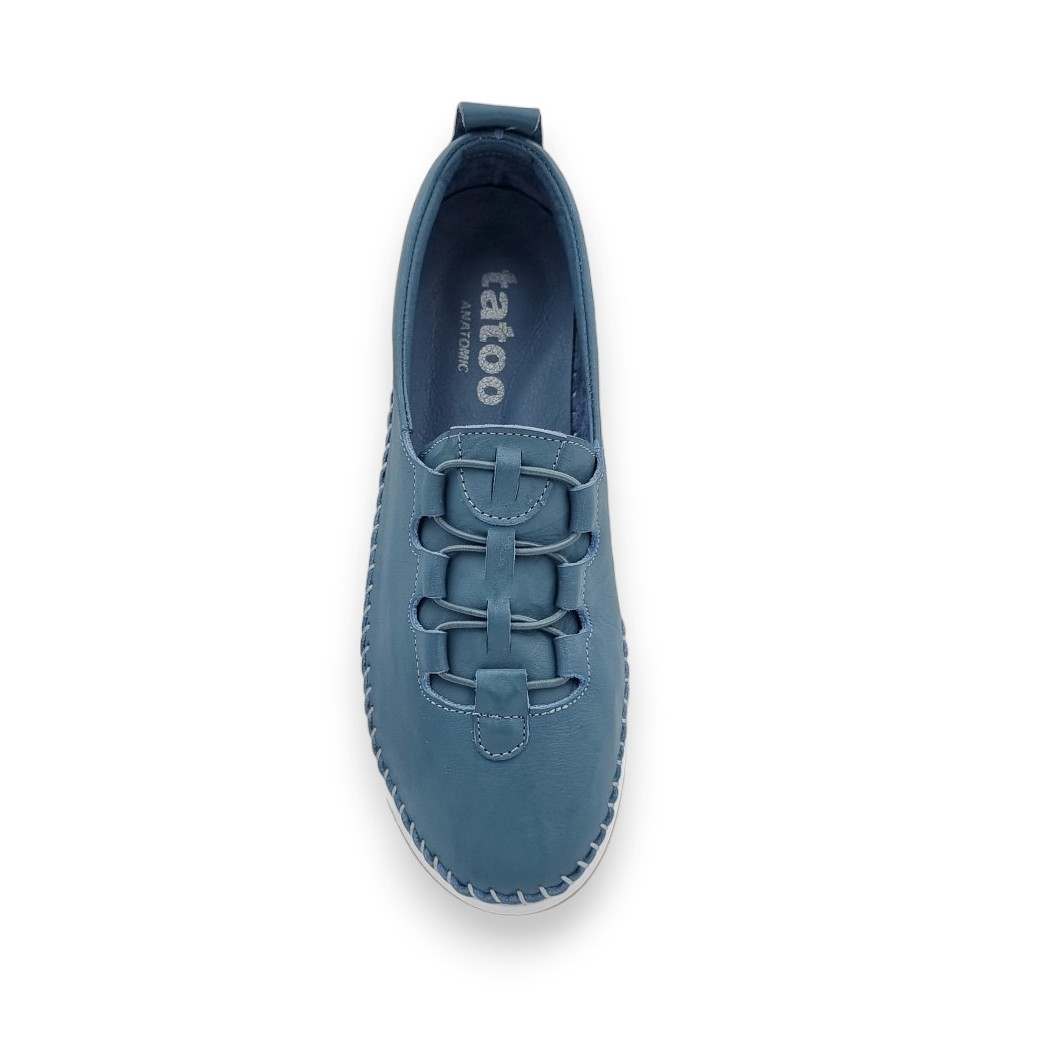 Tatoo 1913 Jeans Δερμάτινα Γυναικεία μοκασίνια