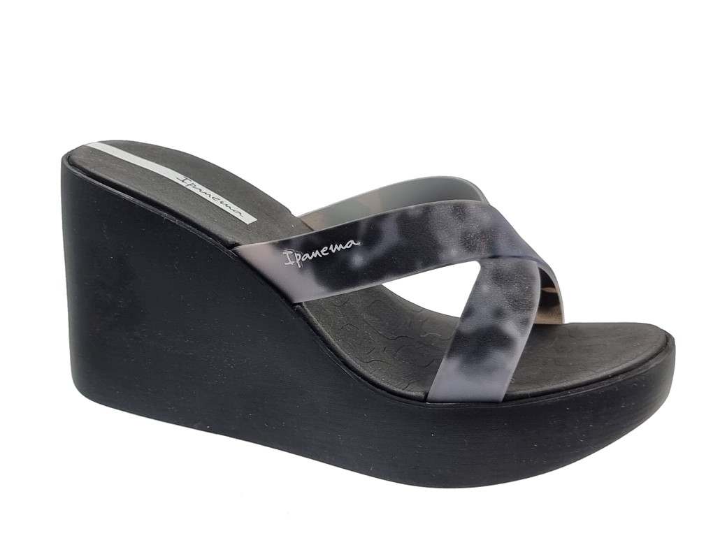 Ipanema 780-24358 Black Grey Σαγιονάρες - Πλατφόρμες