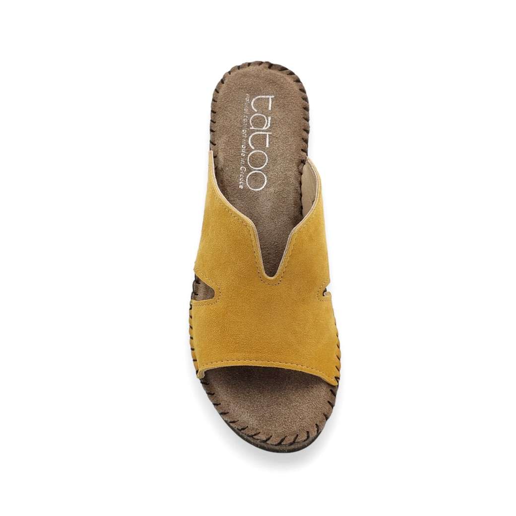 Tatoo TB-6000 Banana Δερμάτινα Γυναικεία Mules - Τσόκαρα